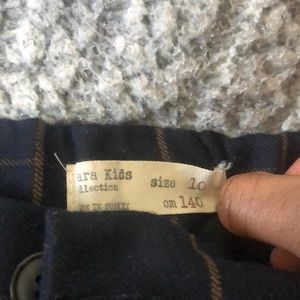 Comfy cute checkerboard blue and tan pants